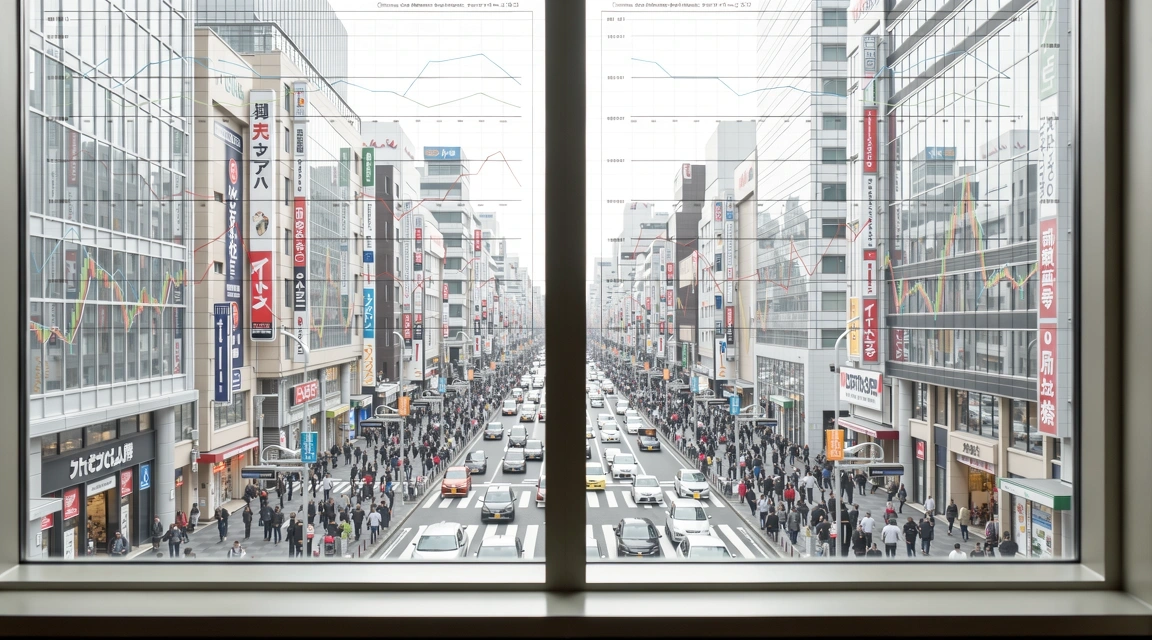 Tokyo business district